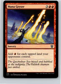 Magic the Gathering Mana Geyser Commander 2021 MTG Free Shipping! - Image 1