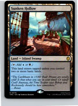 Magic the Gathering Sunken Hollow Teenage Mutant Ninja Turtles Eternal MTG - Image 1