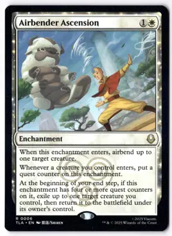 Airbender Ascension TLA 6 Magic: The Gathering R NM - Image 1