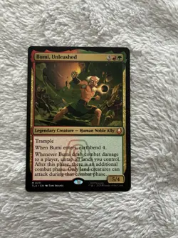 Magic The Gathering MTG Bumi Unleashed Card 211 Regular Mythic Card - Image 1
