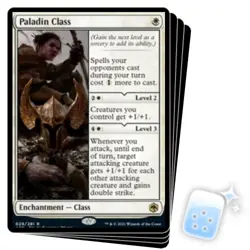PALADIN CLASS X4 Adventures In The Forgotten Realms AFR Magic MTG MINT CARD - Image 1