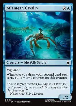 Atlantean Cavalry 45 Regular MSH MTG - Image 1