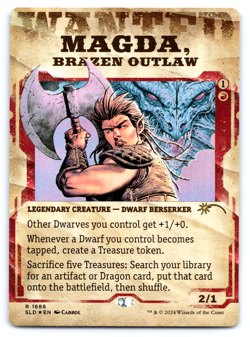 Magda, Brazen Outlaw FOIL - Secret Lair MTG - Image 1