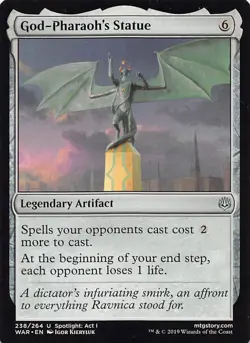 God-Pharaoh's Statue WAR 238 English NM - MTG - Image 1