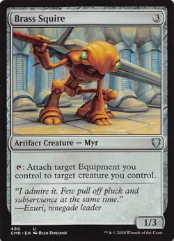 Brass Squire CMR 460 English NM - MTG - Image 1