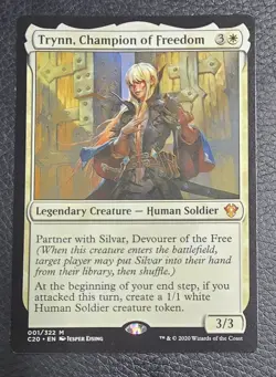 Trynn, Champion of Freedom - Commander 2020 (C20) - Near Mint NM MTG Magic - Image 1
