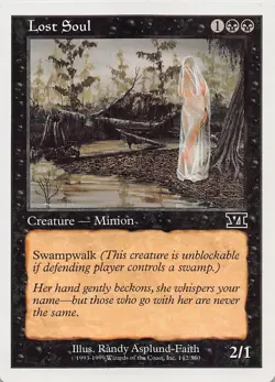 Lost Soul 6ED 142 English NM - MTG - Image 1