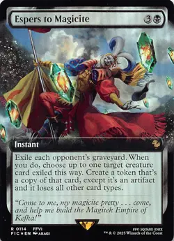 Espers to Magicite (Extended Art) FIC 114 Foil English NM - MTG - Image 1