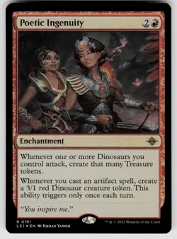 Poetic Ingenuity LCI 161 Foil English NM - MTG - Image 1