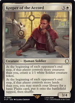 Keeper of the Accord PIP 164 English NM - MTG - Image 1