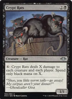 Crypt Rats MH1 84 English NM - MTG - Image 1
