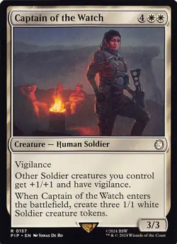 Captain of the Watch PIP 157 English NM - MTG - Image 1