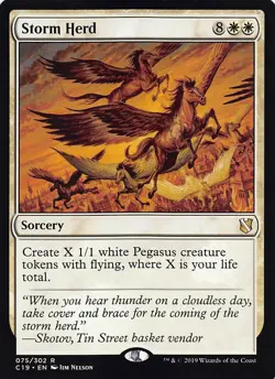 Storm Herd C19 75 English NM - MTG - Image 1