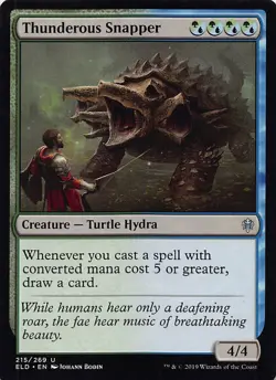Thunderous Snapper ELD 215 English NM - MTG - Image 1
