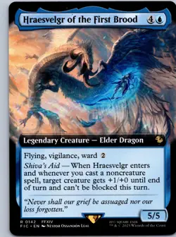 Hraesvelgr of the First Brood (Extended Art) - Commander: FINAL FANTASY - R 142 - Image 1