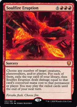 Soulfire Eruption M Commander Legends 201 NM - Image 1