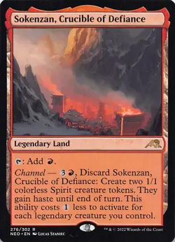 Sokenzan, Crucible of Defiance R Kamigawa: Neon Dynasty 276 NM - Image 1