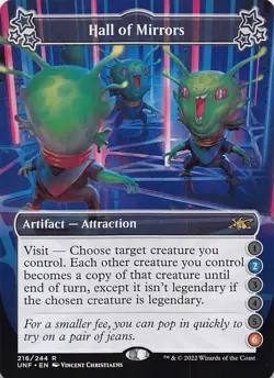 Hall of Mirrors (2-6) R Unfinity 216 NM - Image 1