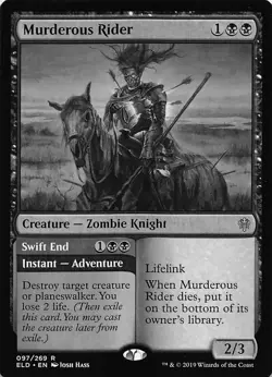 Murderous Rider R Throne of Eldraine 97 NM - Image 1