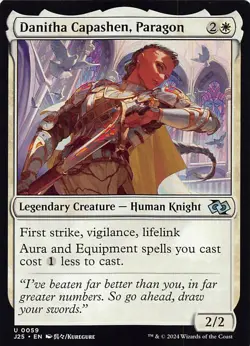 Danitha Capashen, Paragon (Anime) J25 59 regular English NM - MTG - Image 1