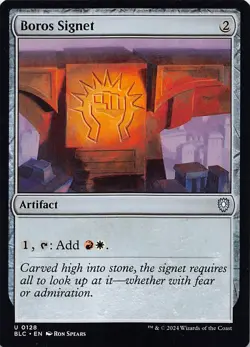 Boros Signet BLC 128 Normal English NM - MTG - Image 1
