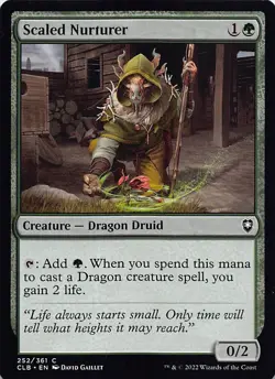 Scaled Nurturer CLB 252 Normal English NM - MTG - Image 1