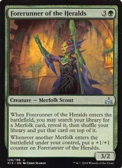 Forerunner of the Heralds RIX 129 Normal English NM - MTG - Image 1