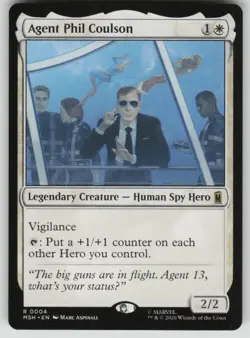 Agent Phil Coulson Rare Marvel Super Heroes 4 MTG Near Mint 2026 - Image 1
