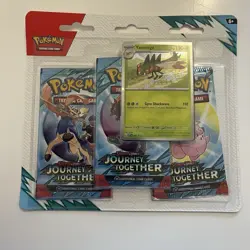 Pokemon Scarlet & Violet Journey Together 3 Pack Blister - Image 1