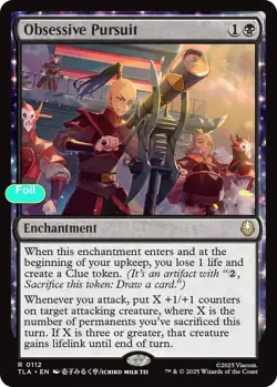 Obsessive Pursuit - Foil - TLA - 112 NM/LP - Image 1