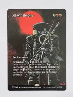 MTG All Will Be One - Borderless, NM-Mint, English Teenage Mutant Ninja Turtles - Image 1