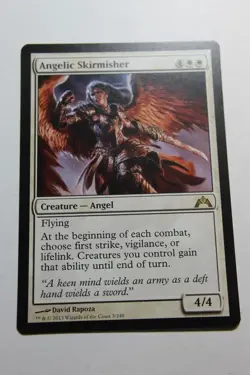 MTG Angelic Skirmisher x1- -Gatecrash-Lightly Played - Image 1