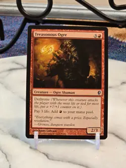 MTG Treasonous Ogre Conspiracy Regular LP - Image 1