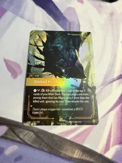 League Of Legends Riftbound Origins Baited Hook 242/298 Foil NM English - Image 1
