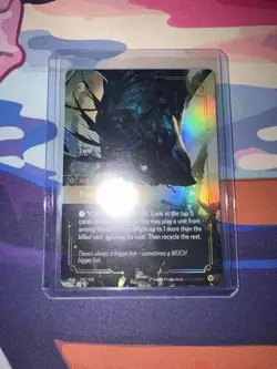 League of Legends Riftbound Origins Baited Hook 242/298 English Foil NM - Image 1
