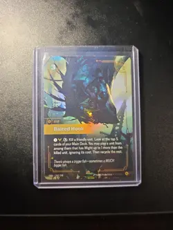 Baited Hook 242/298 Riftbound Origins Epic Foil NM - Image 1