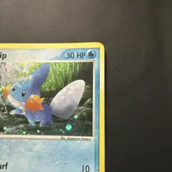 Pokemon Mudkip (Holo Promo) HP DAMAGED 018 Nintendo 50 HP Basic 2004 TCG Card - Image 3