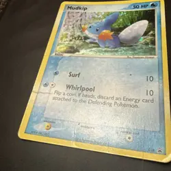 Pokemon Mudkip (Holo Promo) HP DAMAGED 018 Nintendo 50 HP Basic 2004 TCG Card - Image 4