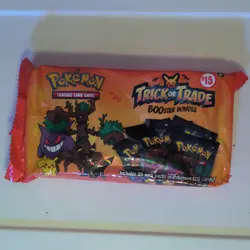 Pokemon Trick or Trade BOOster Bundle 35 Mini Packs Halloween Sealed New - Image 1