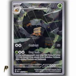 Pokemon Paradox Rift Crustle 183/182 Illustration Rare Holo Card NM - Image 1