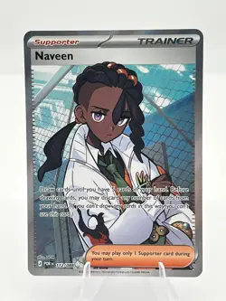 Naveen 112/088 Ultra Rare Perfect Order Pokemon Holo Near Mint - Image 1