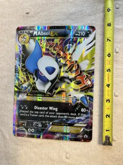 M Absol EX XY63 OVERSIZED Jumbo Promo XY Black Star Promos Pokemon - Image 3