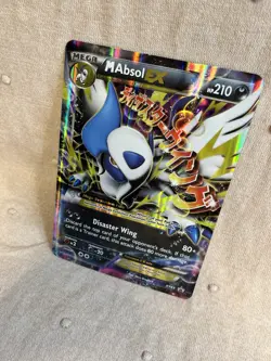 M Absol EX XY63 OVERSIZED Jumbo Promo XY Black Star Promos Pokemon - Image 4
