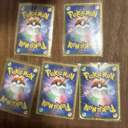 [First come, first served, sold individually⭕] Pokemon EX Cards 5-Piece Set - Image 2