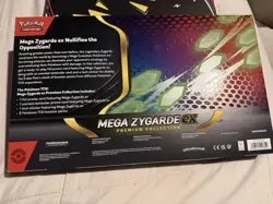 Pokemon TCG Mega Zygarde EX Premium Collection Box Promo Jumbo Lenticular 2016 - Image 2