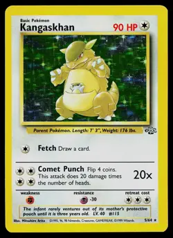 Pokemon Card - Kangaskhan Jungle 5/64 Holo Rare - Image 1