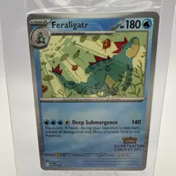 Feraligatr 213 Pokemon 2024 Illustration Contest Promos Sealed SVP 213 - Image 1