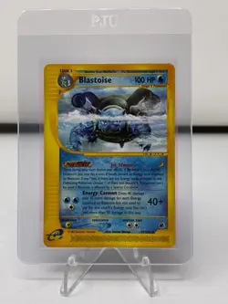 Blastoise-37/165- Expedition Base Set-Non Holo-Rare-LP-Pokemon Card - Image 1