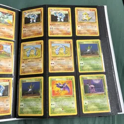 Old Vintage Wotc Pokemon Tcg Binder Bundle Joblot X124 Cards - Image 5