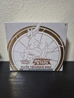 Pokemon Sword & Shield Brilliant Stars Elite Trainer Box Factory Sealed - Image 1
